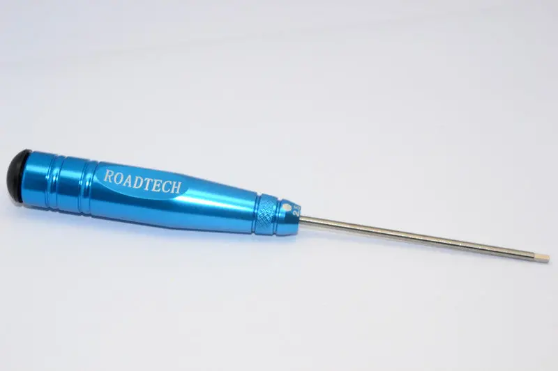Aluminum Hex Screw Driver Of New Handle Design With 2.5Mm Steel Long Pin - 1Pc Blue 1