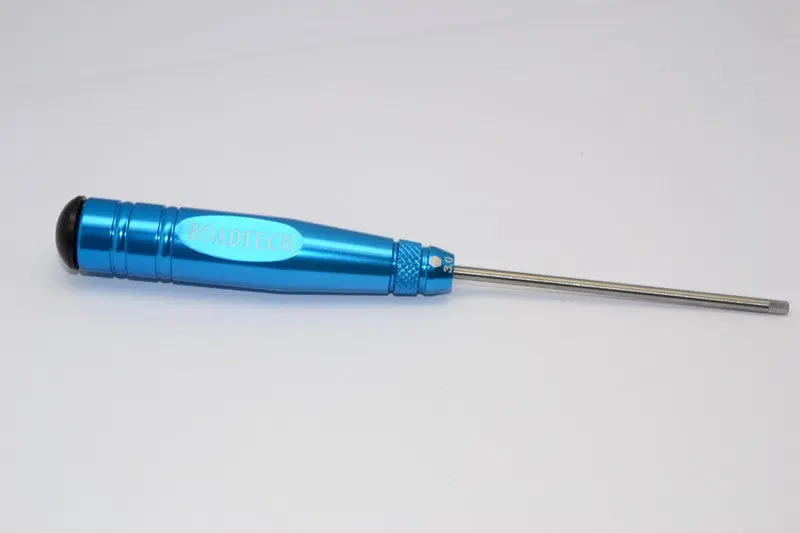 Aluminum Hex Screw Driver Of New Handle Design With 3.0Mm Steel Long Pin - 1Pc Blue 1