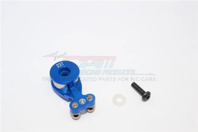 Aluminum Hi-Torque Servo Saver For 23T Spline Output Shaft - 1Pc Blue 1