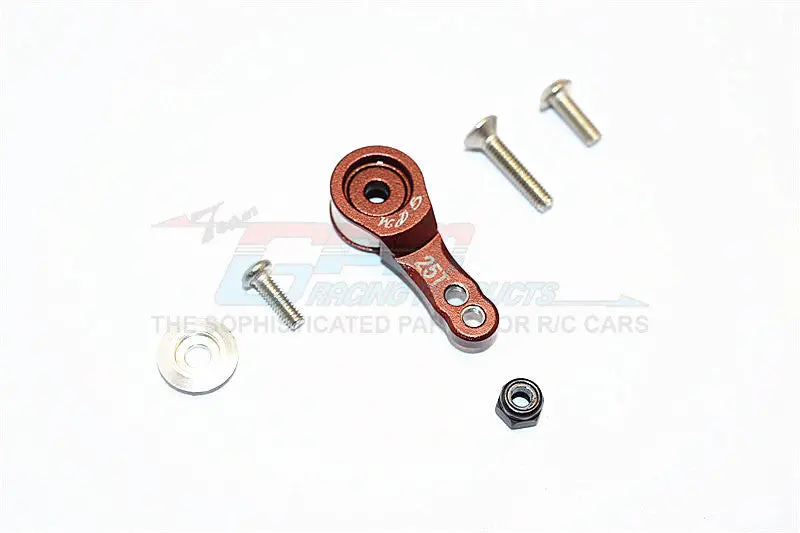 Aluminum Hi-Torque Servo Saver For 25T Spline Output Shaft - 1Pc Set Brown 1