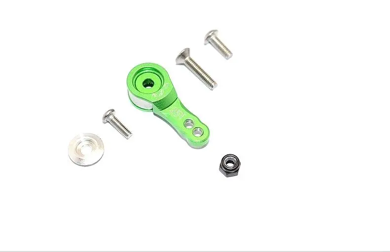 Aluminum Hi-Torque Servo Saver For 25T Spline Output Shaft - 1Pc Set Green 1