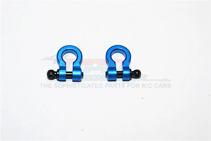 Aluminum Hook For Crawler, Jeep, Trucks Models - 2Pcs Set Blue 1