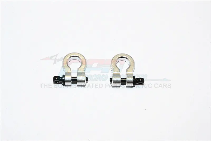 Aluminum Hook For Crawler, Jeep, Trucks Models - 2Pcs Set Silver 1