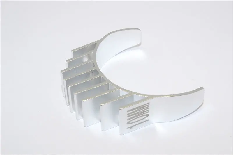 Aluminum Motor Heat Sink Mount 10Mm For 1/10 05, 540, 360 Motor - 1Pc Silver 1
