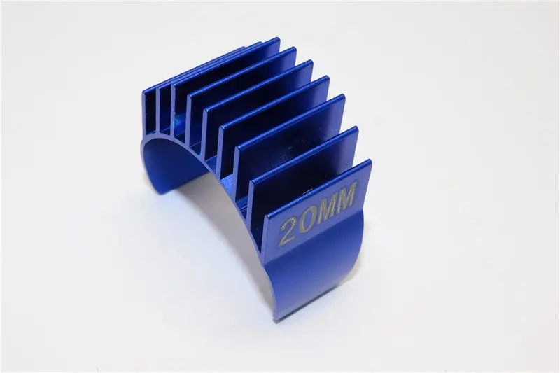 Aluminum Motor Heat Sink Mount 20Mm For 1/10 540, 360 Motor - 1Pc Blue 1