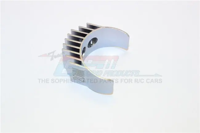 Aluminum Motor Heat Sink Mount 20Mm For 1/10 540, 360 Motor - 1Pc Gray Silver 1