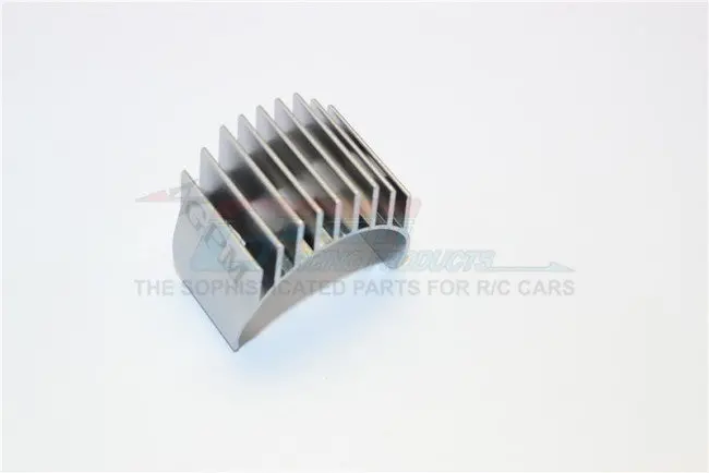 Aluminum Motor Heat Sink Mount 25Mm For 1/10 540, 360 Motor - 1Pc Gray Silver 1