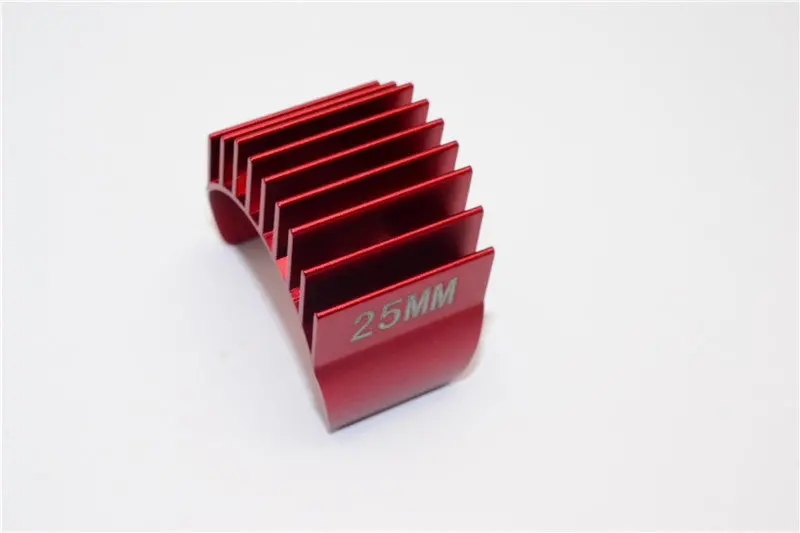 Aluminum Motor Heat Sink Mount 25Mm For 1/10 540, 360 Motor - 1Pc Red 1