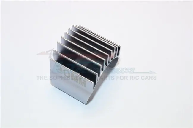 Aluminum Motor Heat Sink Mount 30Mm For 1/10 540, 360 Motor - 1Pc Gray Silver 1