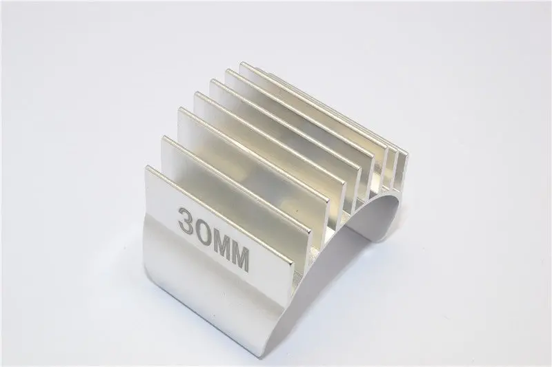 Aluminum Motor Heat Sink Mount 30Mm For 1/10 540, 360 Motor - 1Pc Silver 1