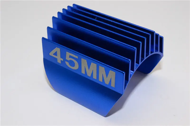 Aluminum Motor Heat Sink Mount 45Mm For 1/10 05, 540, 360 Motor - 1Pc Blue 1