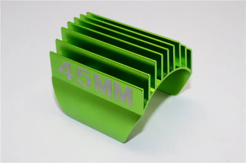 Aluminum Motor Heat Sink Mount 45Mm For 1/10 05, 540, 360 Motor - 1Pc Green 1