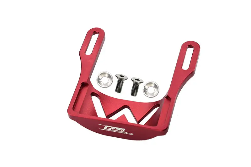 Aluminum Motor Mount For Tamiya 1/10 4Wd Ta08 Pro 58693 - 5Pc Set Red 1