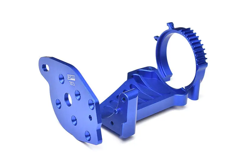Aluminum Motor Mounts For Traxxas 1:10 Maxx 89076-4 / Maxx With Widemaxx 89086-4 Monster Truck Upgrades - Blue 2