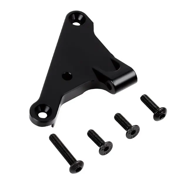 Aluminum Panhard Mount For 1:10 Rc Crawler Axail Scx10 Iii Axi03007 Axi231017 Upgrade Parts - Black 1