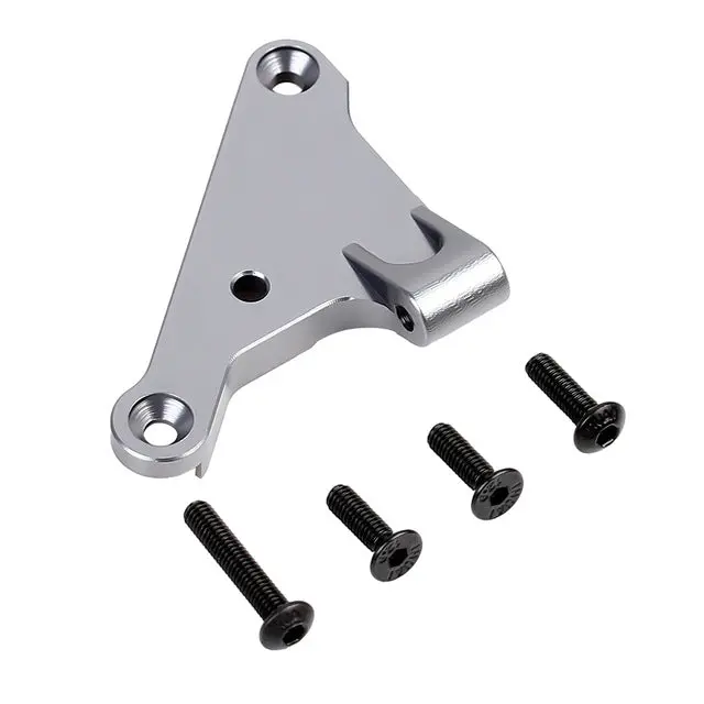 Aluminum Panhard Mount For 1:10 Rc Crawler Axail Scx10 Iii Axi03007 Axi231017 Upgrade Parts - Silver 1