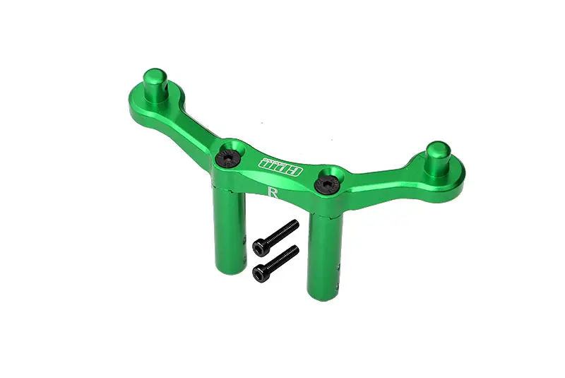 Aluminum Rear Body Mount & Post For Arrma 1:10 Granite 4X4 / Big Rock Crew Cab 4X4 3S / Big Rock 4X4 V3 3S - 1Pc Set Green 1