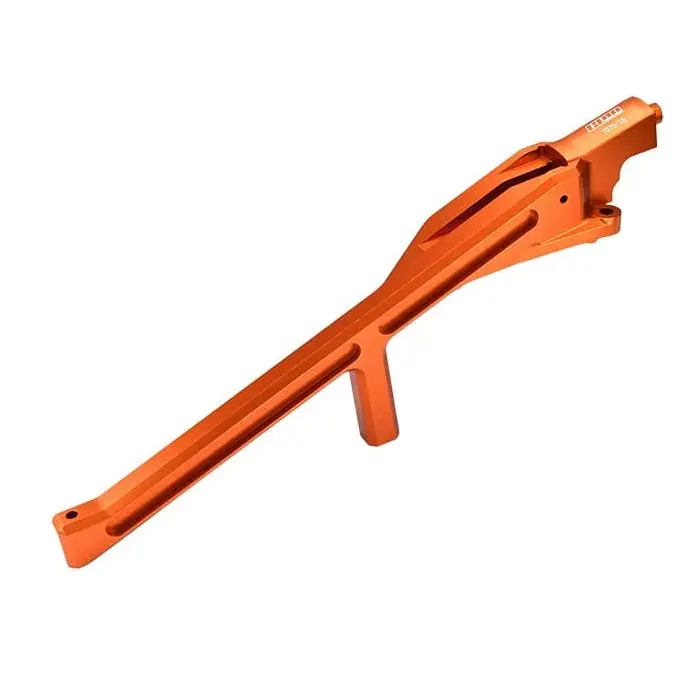 Aluminum Rear Chassis Brace For Traxxas 1/8 4Wd Sledge Monster Truck 95076-4 - Orange 1