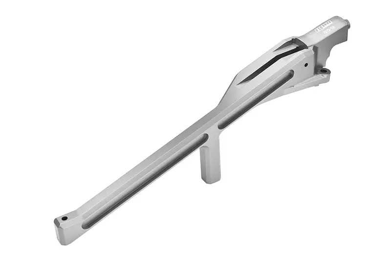 Aluminum Rear Chassis Brace For Traxxas 1/8 4Wd Sledge Monster Truck 95076-4 - Silver 1