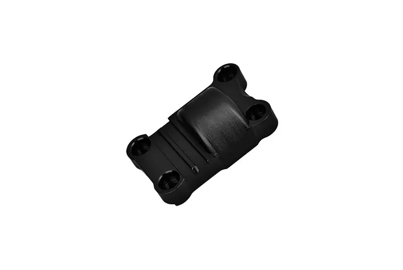Aluminum Rear Gear Cover For Traxxas 1:5 X Maxx 6S / X Maxx 8S / Xrt 8S Monster Truck Upgrades - 1Pc Black 1
