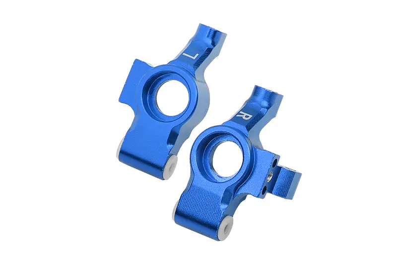 Aluminum Rear Knuckle Arm For 1/10 Traxxas Ford Gt 4-Tec 2.0 83056-4 / 4-Tec 3.0 93054-4 - 2Pc Set Blue 1