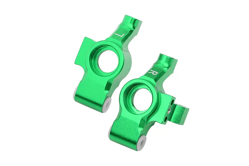 Aluminum Rear Knuckle Arm For 1/10 Traxxas Ford Gt 4-Tec 2.0 83056-4 / 4-Tec 3.0 93054-4 - 2Pc Set Green 1