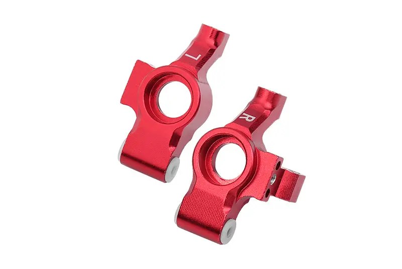 Aluminum Rear Knuckle Arm For 1/10 Traxxas Ford Gt 4-Tec 2.0 83056-4 / 4-Tec 3.0 93054-4 - 2Pc Set Red 1