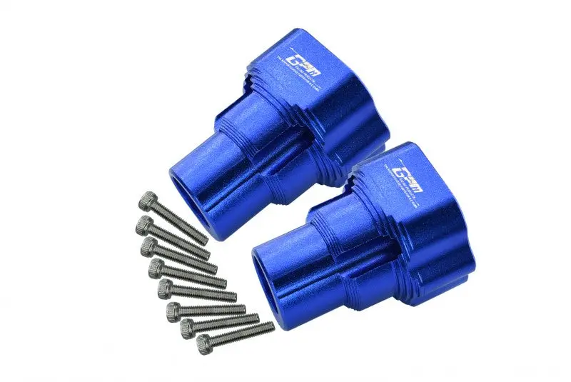 Aluminum Rear Knuckle Arm For Losi 1:8 Lmt 4Wd Solid Axle Monster Truck Los04022 / Lmt Mega Truck Brushless Los04024 / Lmt Grave Digger / Son-Uva Digger Los04021 Upgrades - 10Pc Set Blue 1
