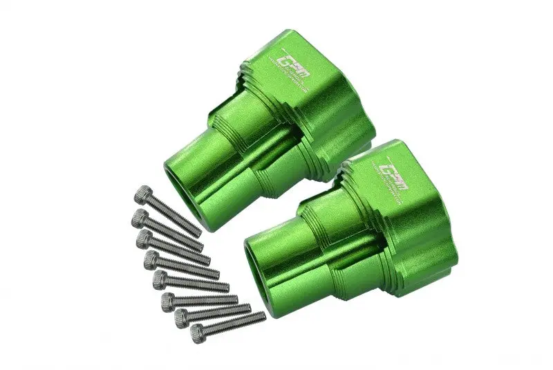 Aluminum Rear Knuckle Arm For Losi 1:8 Lmt 4Wd Solid Axle Monster Truck Los04022 / Lmt Mega Truck Brushless Los04024 / Lmt Grave Digger / Son-Uva Digger Los04021 Upgrades - 10Pc Set Green 1