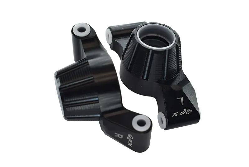Aluminum Rear Knuckle Arms For Traxxas 1:10 4Wd Maxx 89076-4 / 4Wd Maxx With Widemaxx 89086-4 / 1:8 4Wd Maxx Slash 6S 102076-4 Upgrades - Black 1
