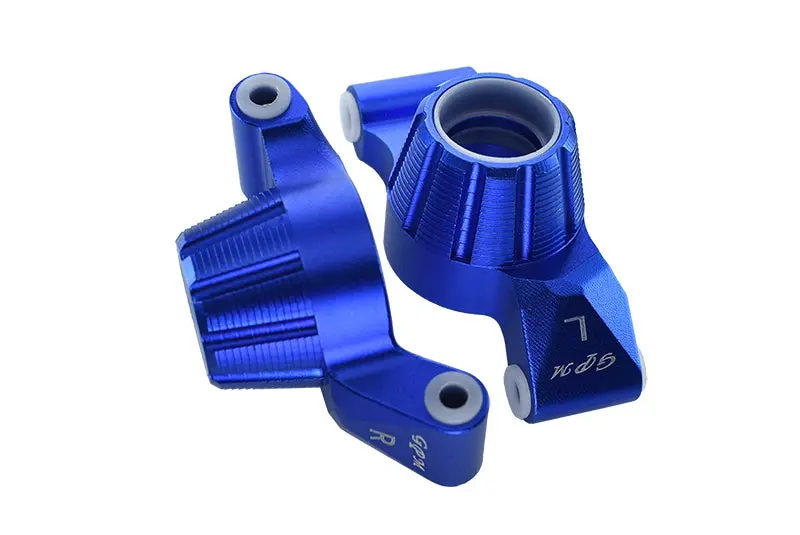 Aluminum Rear Knuckle Arms For Traxxas 1:10 4Wd Maxx 89076-4 / 4Wd Maxx With Widemaxx 89086-4 / 1:8 4Wd Maxx Slash 6S 102076-4 Upgrades - Blue 1