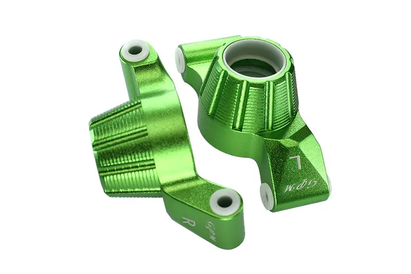 Aluminum Rear Knuckle Arms For Traxxas 1:10 4Wd Maxx 89076-4 / 4Wd Maxx With Widemaxx 89086-4 / 1:8 4Wd Maxx Slash 6S 102076-4 Upgrades - Green 1