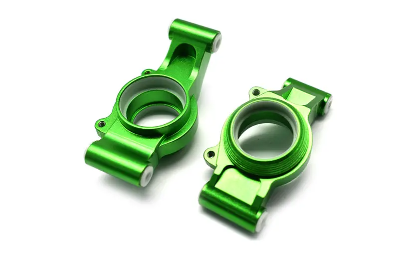Aluminum Rear Knuckle Arms With Collars For Traxxas 1:5 X Maxx 6S / X Maxx 8S Monster Truck Upgrades - Green 1