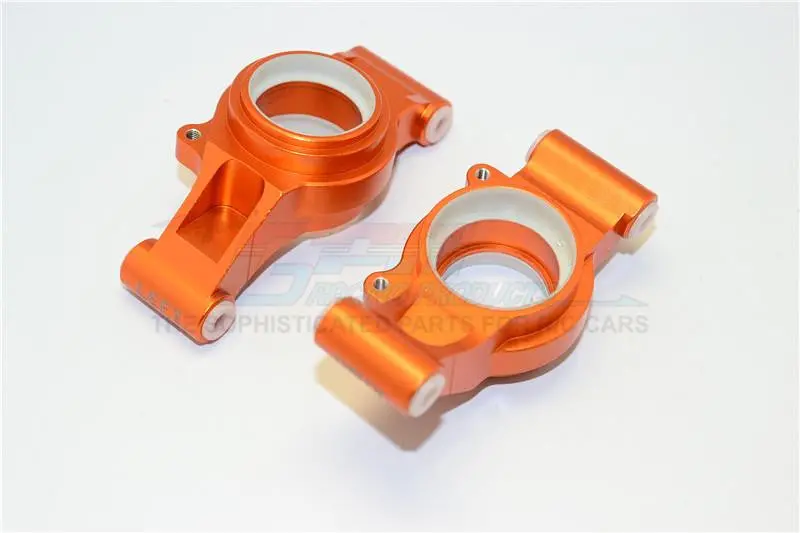 Aluminum Rear Knuckle Arms With Collars For Traxxas 1:5 X Maxx 6S / X Maxx 8S Monster Truck Upgrades - Orange 1