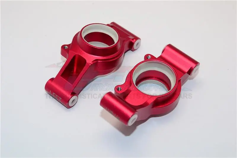 Aluminum Rear Knuckle Arms With Collars For Traxxas 1:5 X Maxx 6S / X Maxx 8S Monster Truck Upgrades - Red 1