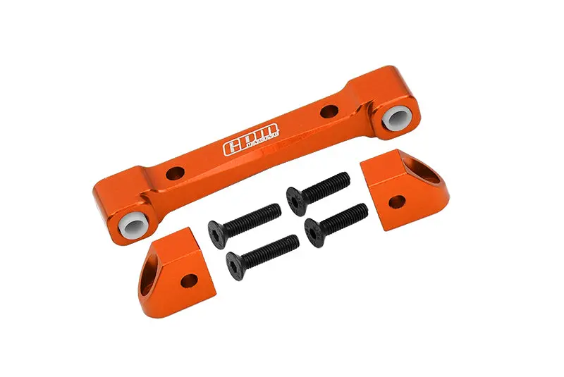 Aluminum Rear Lower Suspension Mount For 1/10 Traxxas Ford Gt 4-Tec 2.0 83056-4 / 4-Tec 3.0 93054-4 - 1 Set Orange 1