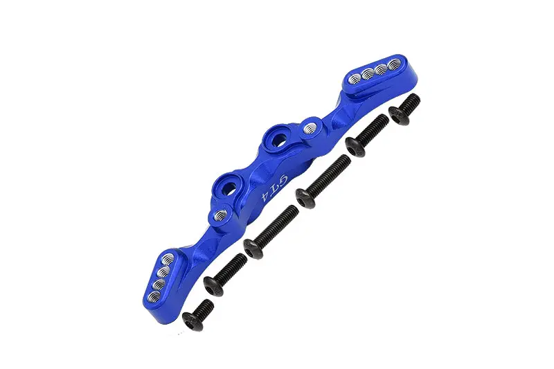 Aluminum Rear Shock Tower For 1/10 Traxxas Ford Gt 4-Tec 2.0 83056-4 / 4-Tec 3.0 93054-4 - 1Pc Set Blue 1