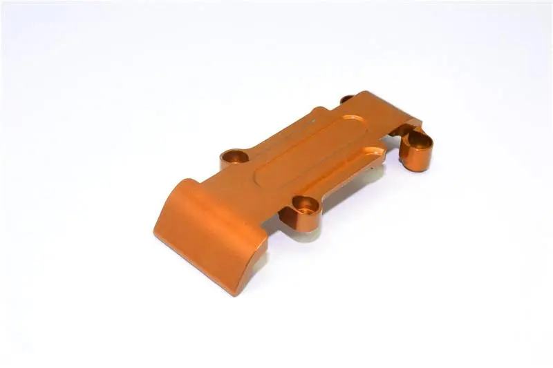 Aluminum Rear Skip Plate For Traxxas 1:16 Mini E-Revo / Mini Slash - 1Pc Orange 1