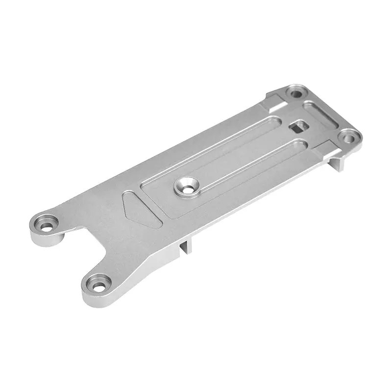 Aluminum Rear Suspension Holder For Traxxas 1:5 X Maxx 6S / X Maxx 8S / Xrt 8S Monster Truck Upgrades - Silver 1