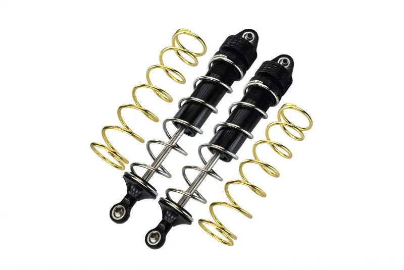 Aluminum Rear Thickened Spring Dampers 187Mm For Arrma 1:5 Kraton 8S Blx / Outcast 8S Blx / Kraton Exb Roller - 2Pc Set Black 1