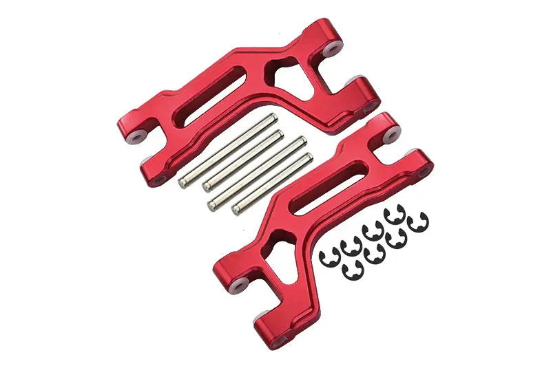 Aluminum Rear Upper Arm For 1/10 Tamiya R/C Dt-03 - 1Pr Red 1