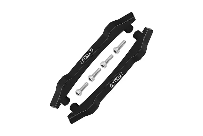 Aluminum Roof Skid Plate For Traxxas Hoss 4X4 Vxl (90076-4) - 6Pc Set Black 1
