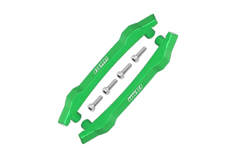 Aluminum Roof Skid Plate For Traxxas Hoss 4X4 Vxl (90076-4) - 6Pc Set Green 1