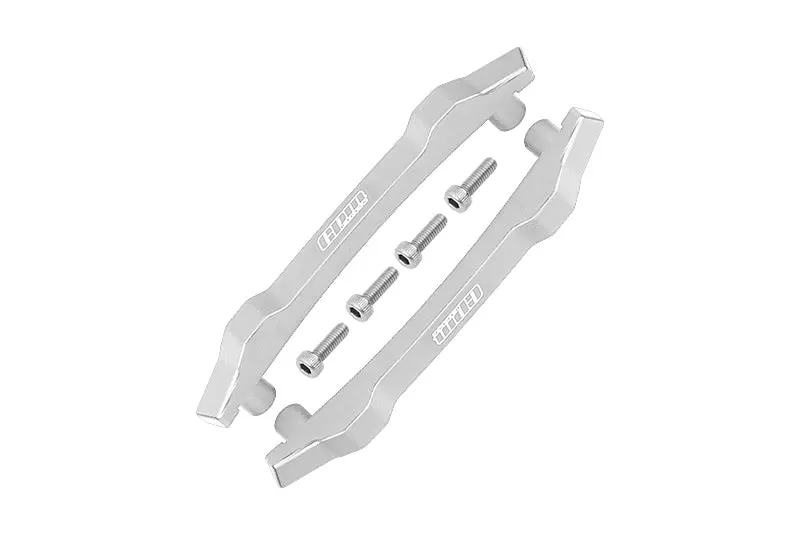 Aluminum Roof Skid Plate For Traxxas Hoss 4X4 Vxl (90076-4) - 6Pc Set Silver 1