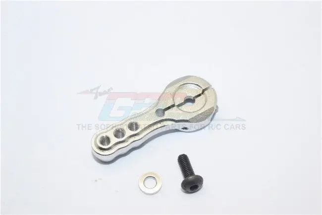 Aluminum Servo Horn For 23T Spline Output Shaft 3 Holes Design For Airtronics/Ko/Jr - 1Pc Silver 1