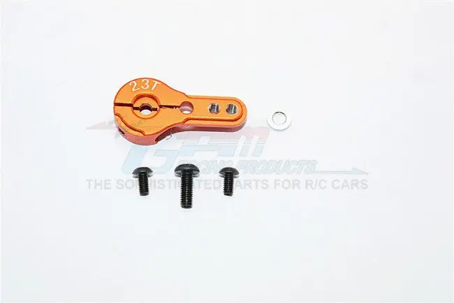 Aluminum Servo Horn For 23T Spline Output Shaft For Airtronics/Sr/Ko/Sanwa - 1Pc Orange 1
