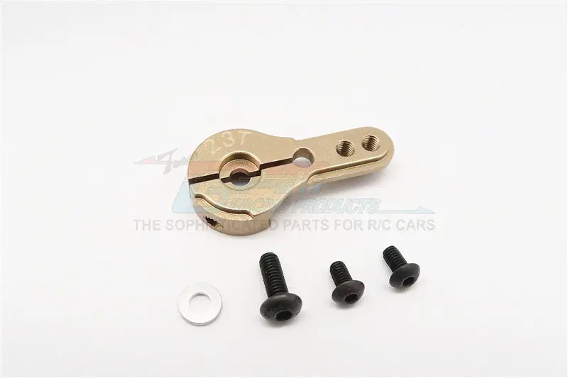 Aluminum Servo Horn For 23T Spline Output Shaft (For Airtronics/Sr/Ko/Sanwa) - 1Pc Titanium 1
