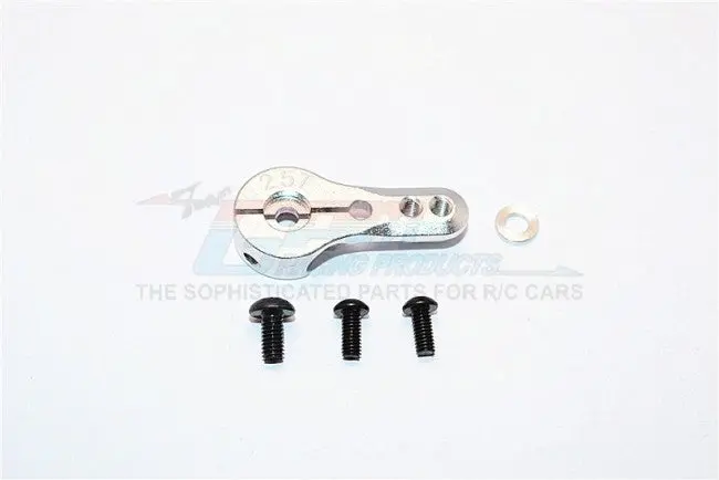Aluminum Servo Horn For 25T Spline Output Shaft- 1Pc Silver 1