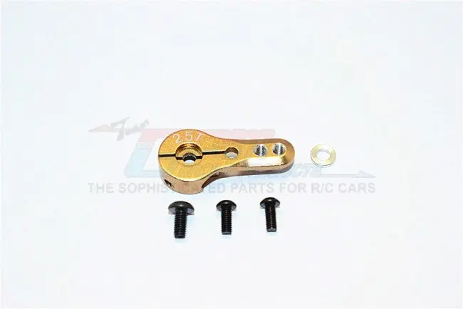 Aluminum Servo Horn For 25T Spline Output Shaft- 1Pc Titanium 1