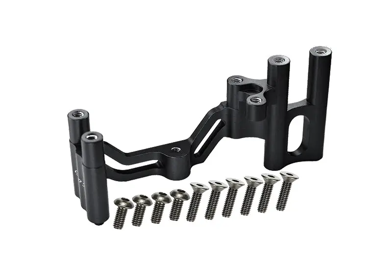 Aluminum Servo Mount For Losi 1:6 4Wd Super Baja Rey Los05013 / Super Baja Rey 2.0 Los05021 Upgrades - Black 1